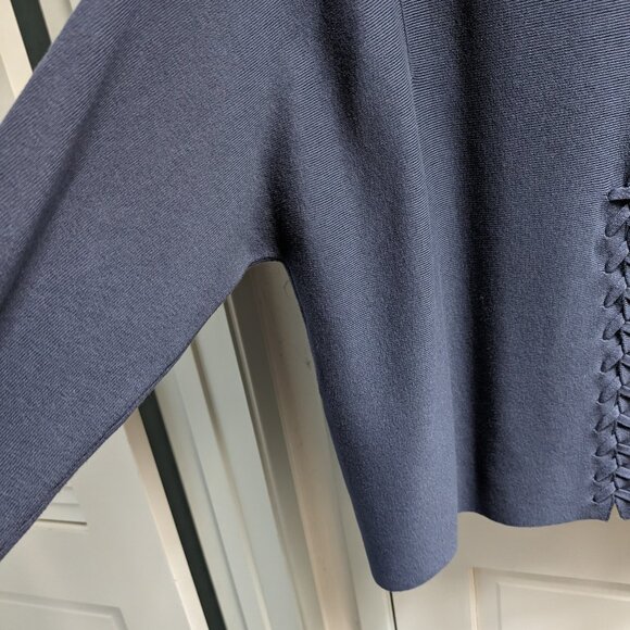 Women's J Jill Sweater - Size 2X - Steel Blue - Picture 5 of 7